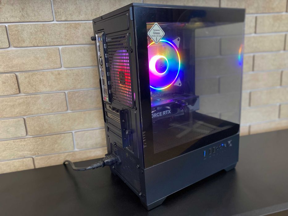 Потужний ігровий ПК-Ryzen5 5600X, RTX5060,DDR4 16Gb,SSD 1TB