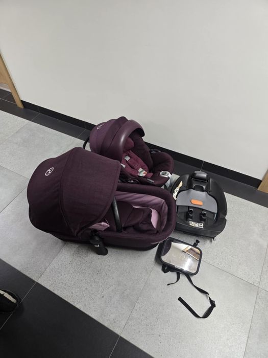 Wózek dziecięcy Cybex – zestaw 3w1 + akcesoria