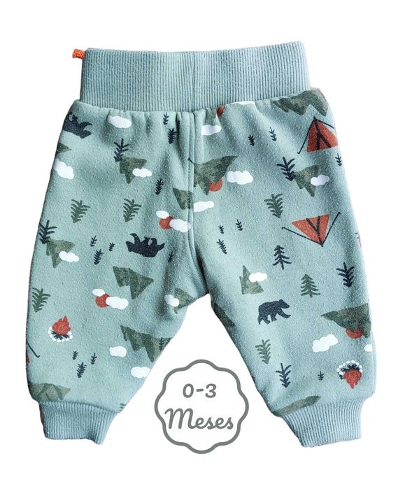 Conjunto Camisola + Calças Caqui Primark 0-3 meses