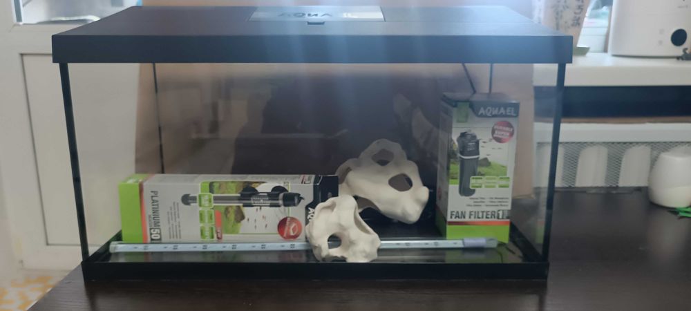 Аквариумный комплект AQUA EL LEDDY DAY & NIGHT , 60×30×30 см, 54 л