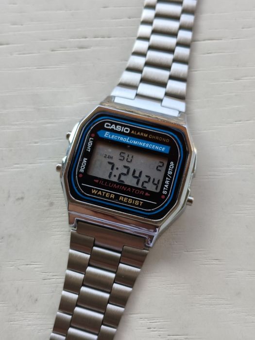Casio relógio vintage digital novo