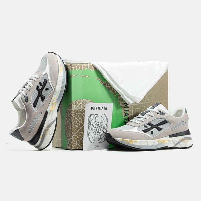 Кроссовки Premiata Moerun Grey Мужские оригинал новые