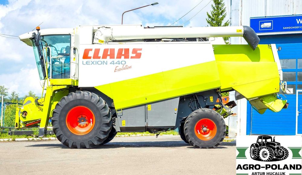 Комбайн CLAAS LEXION 440 EVOLUTION - 2003 + CLAAS VARIO 600 - 2014