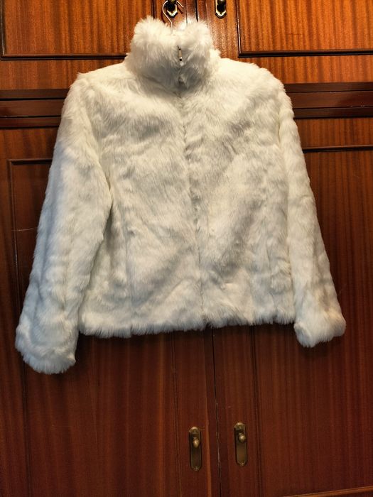 Casaco Pêlo Branco