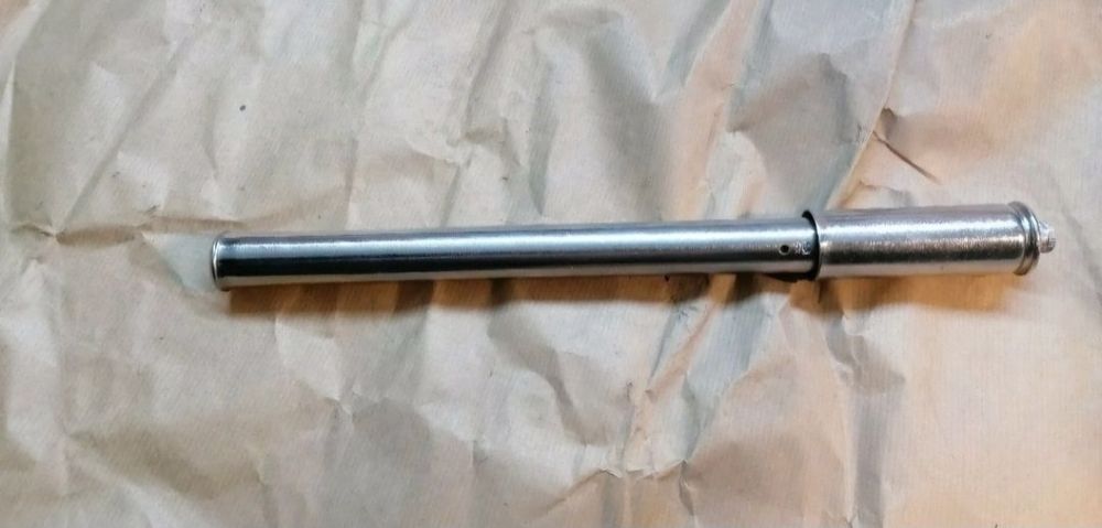 Pompka 32cm romet prl oryginał z epoki motorynka chrom