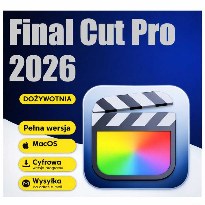 Final Cut Pro 2026 MacOS Licencja stała