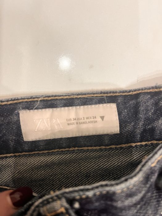 Джинси zara темні