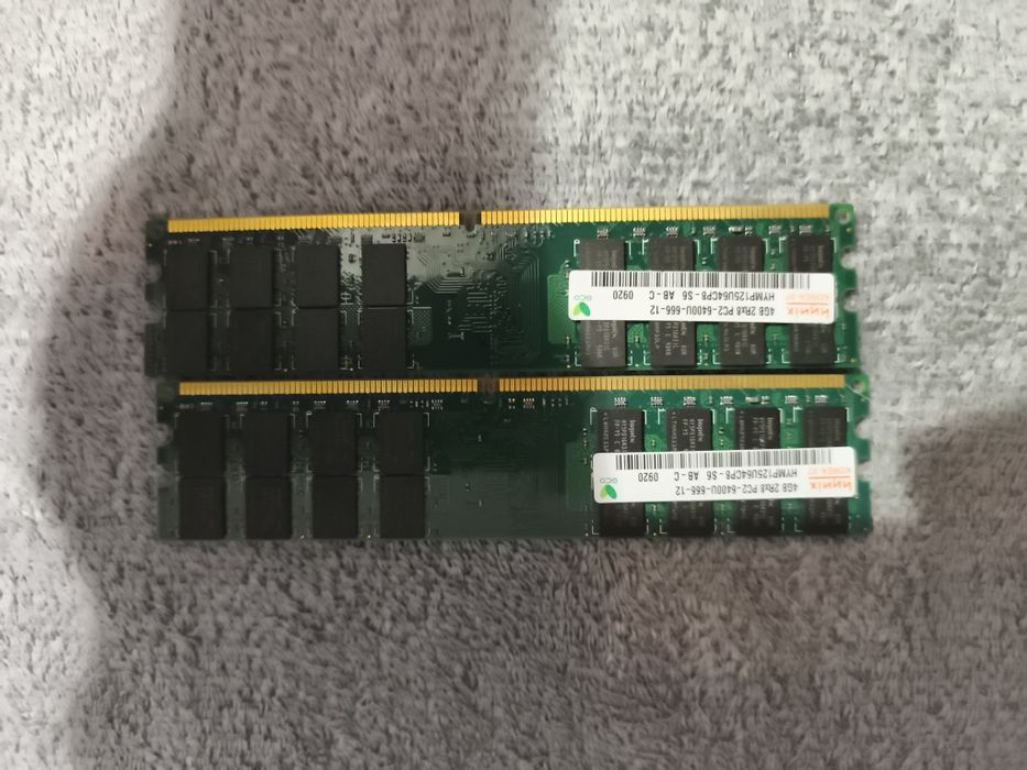 Pamięć RAM Hynix 4GB HYMP125U64CP8-s6 2 x4gb
