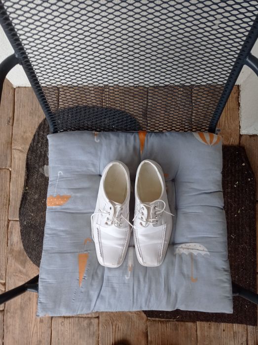 Buty komunijne chłopięce+rękawiczki