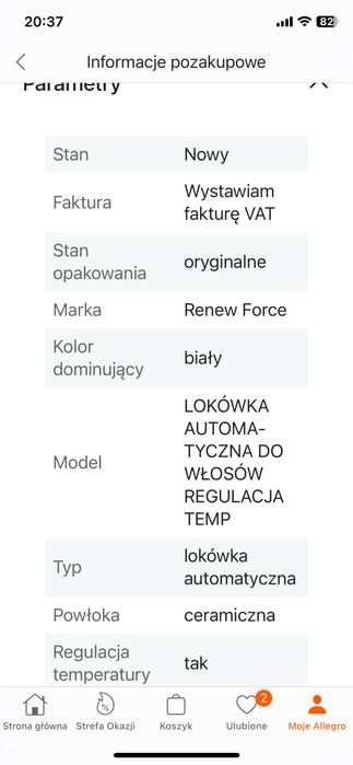 Ceramiczna lokowka , nowa z regulacją temperatury