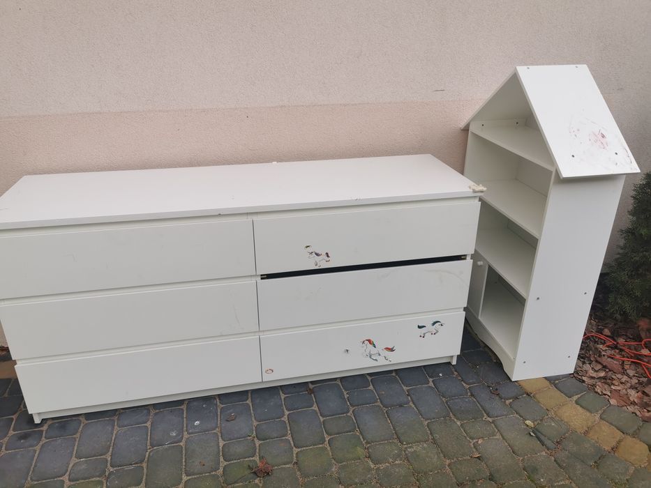 Komoda ikea plus szafeczka