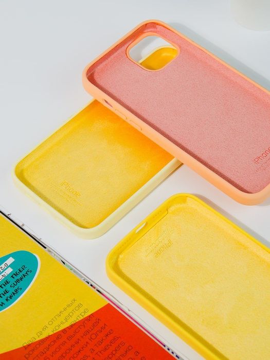 Силіконовий чохол мікрофіброю Silicone Case iPhone 13 17 pro max чехол