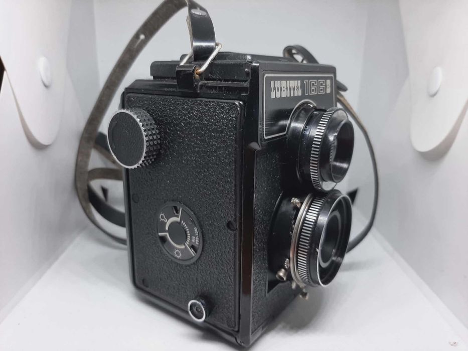 Aparat Lubitel 166b + pokrowiec - piękny stan
