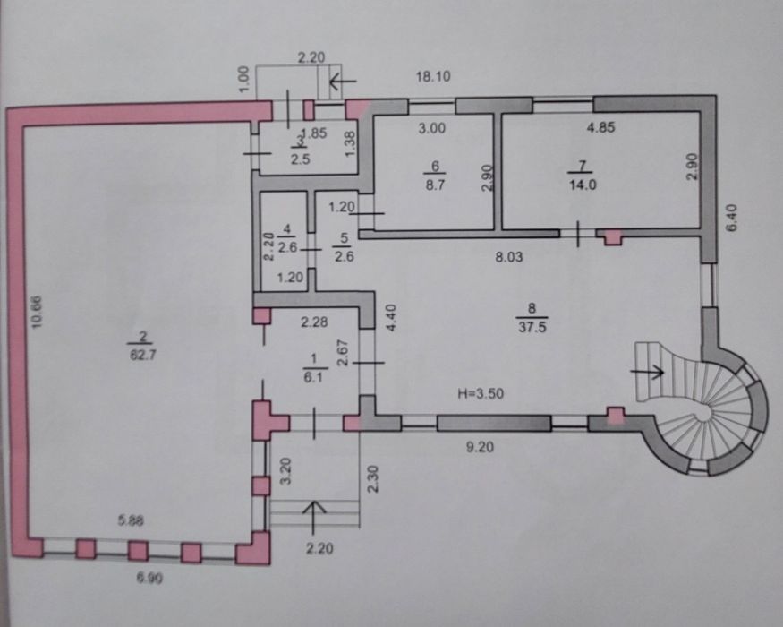 Продаж 2-х поверхового будинку. Вулиця Літке.