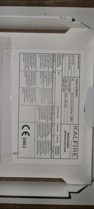 Drzwiczki Kalfire do kominka gazowego