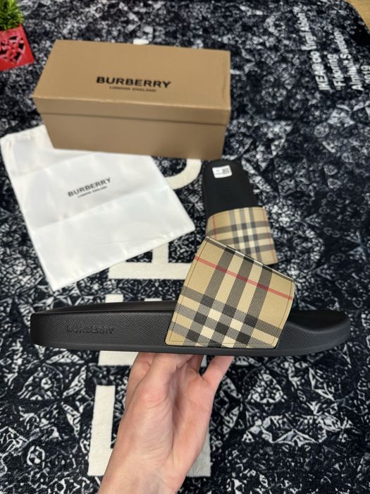 Тапки Burberry / Burberry Slippers / тапки Барбери / Капці Burberry