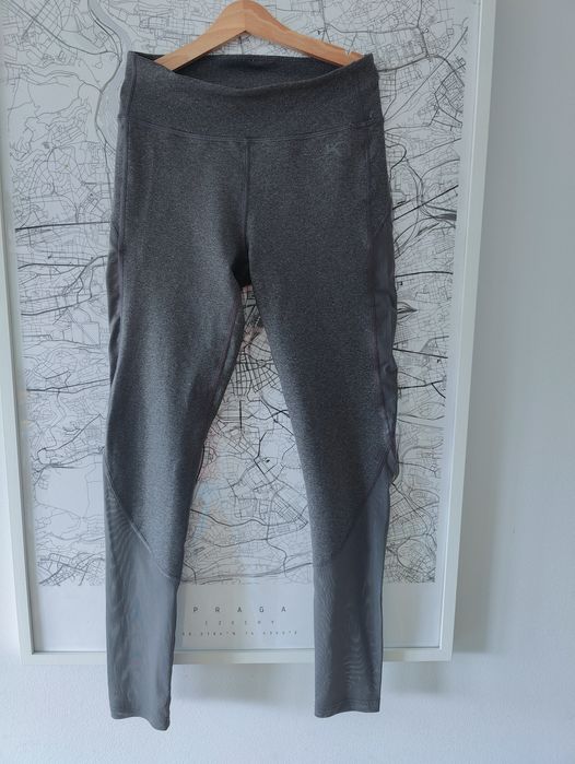 Kari Traa leginsy sportowe z siatką szare S