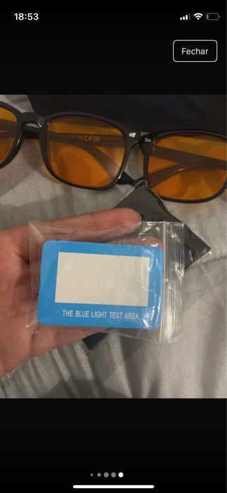 Oculos bloqueadores de luz azul