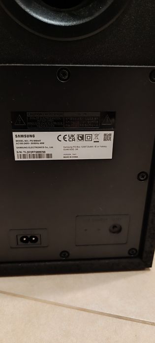 Subwoofer SAMSUNG PS-WB44T