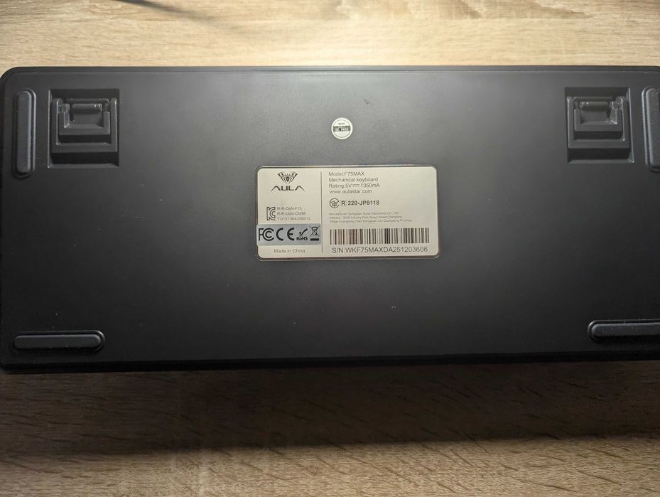 (можливість торгу) Нова Aula f75 max повний комплект