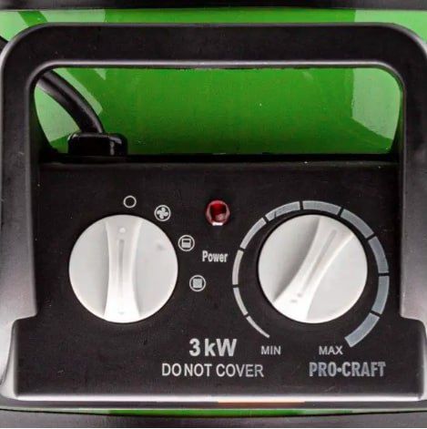 Тепловентилятор керамічний Procraft УНІВЕРСАЛЬНИЙ FP30, дуйка