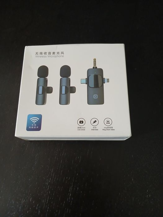 Microfone Wireless — NOVO