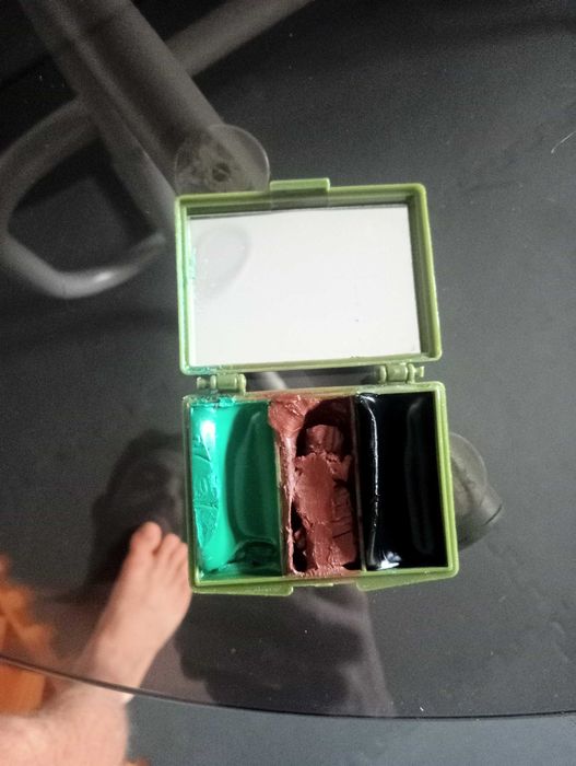 Camuflagem pra rosto 3cores