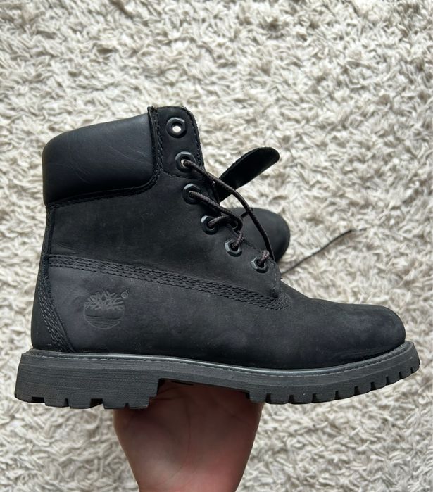 Buty Timberland skóra czarne r.36  trapery botki unisex
