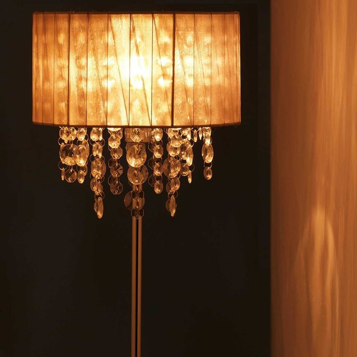 lampa stołowa kryształ