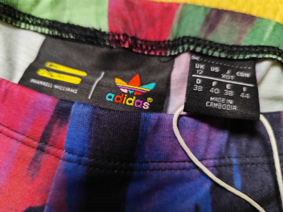 Nowe oryginalne legginsy ADIDAS Pharrell Williams r.38