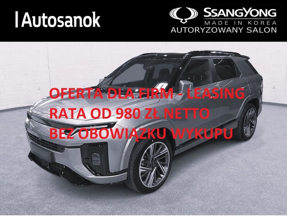 SsangYong/KGM Actyon Joy 2026- automat- 980zł netto rata dla firm