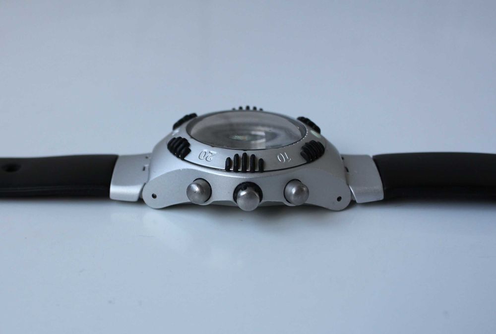 Swatch irony scuba 200 chrono, свотч скуба хронограф, винтаж 1999 год