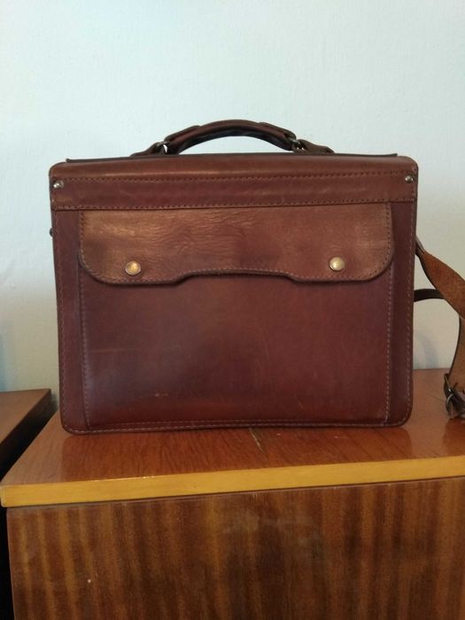 Портфель кожаный в подарок мужчине