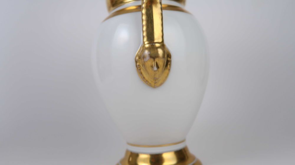 Jarro porcelana Vieux Paris Séc. XIX/XX - 21.5 cm