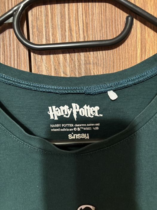 Zielony T-shirt Slytherin kolekcja Harry Potter