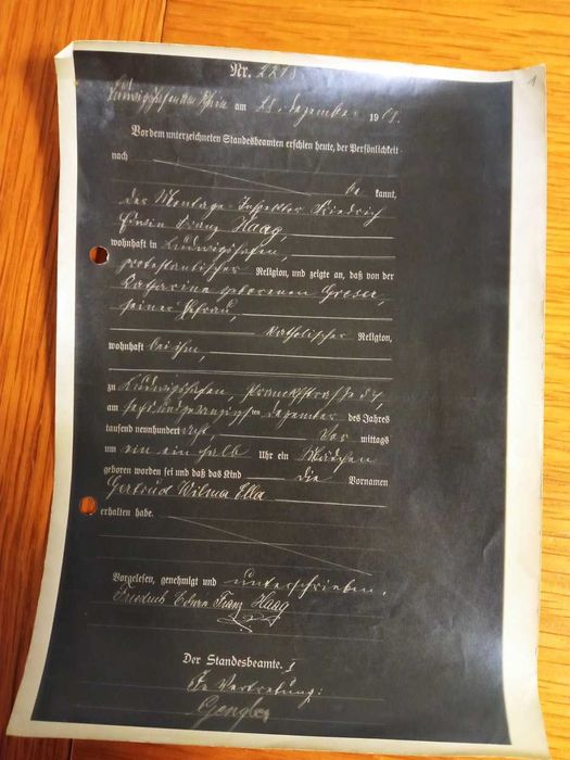 Muito raros documentos,Germany