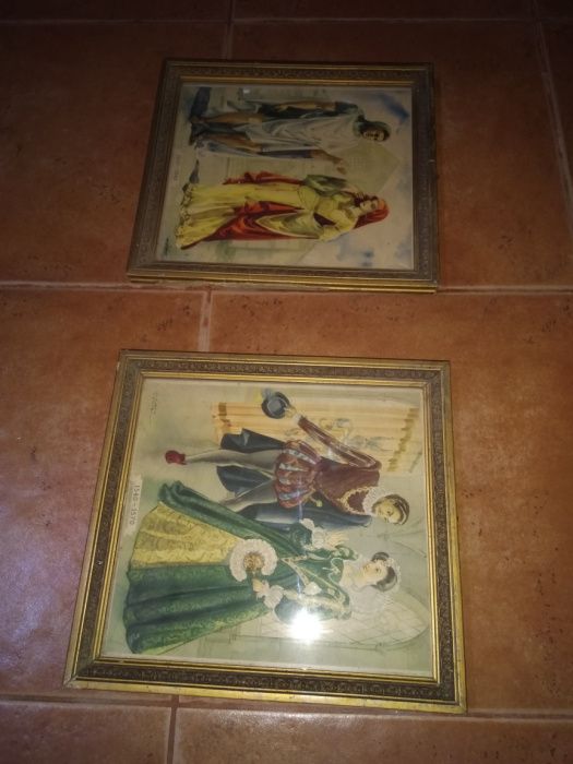 Vendo quadros antigos vários