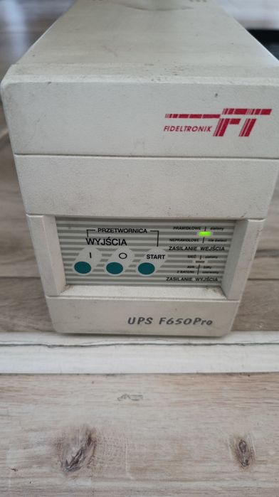 Zasilacz komputerowy Fideltronik UPS F450 pro , UPS F650 pro -Prl