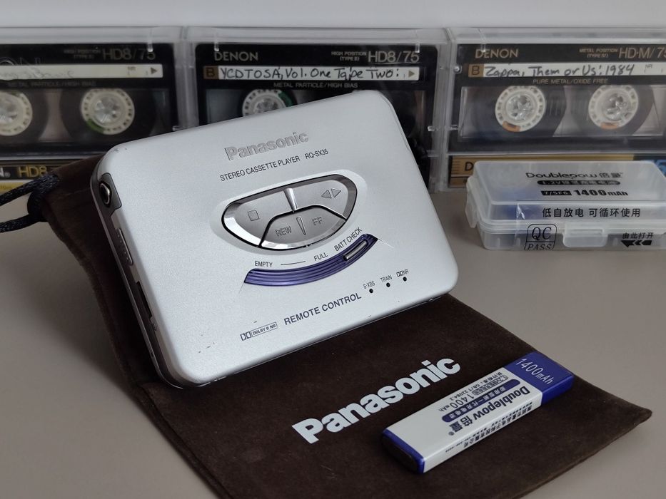 Касетний плеєр Panasonic RQ-SX35, RQ-SX52