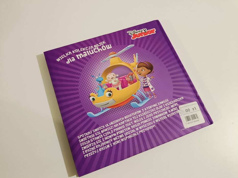 Nowa książka Disney junior wielka kolekcja bajek dla maluchów Goofy i