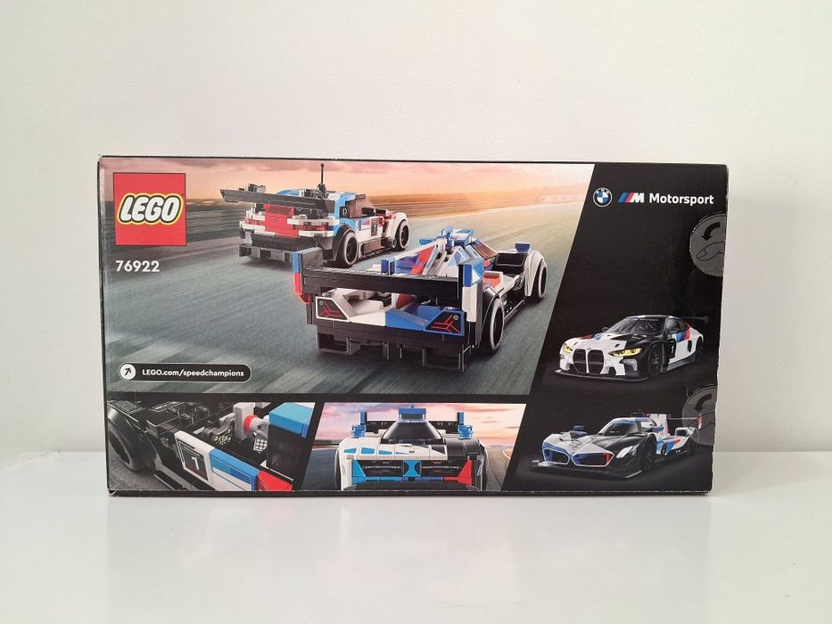ENVIO GRATIS-LEGO 76922 BMW M4 GT3 & BMW M Hybrid V8 (Speed Champions)