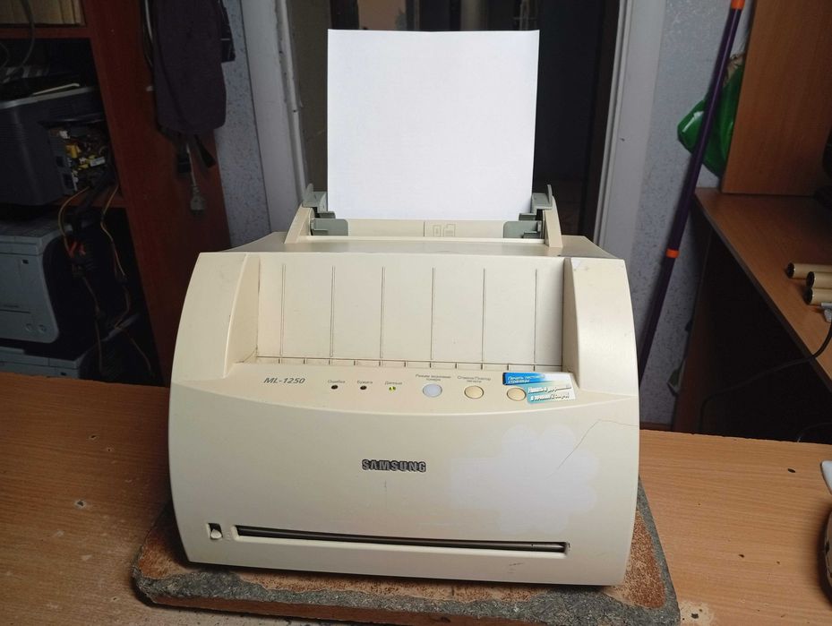 Лазерний принтер Samsung ML-1250 обслужений та заправлений