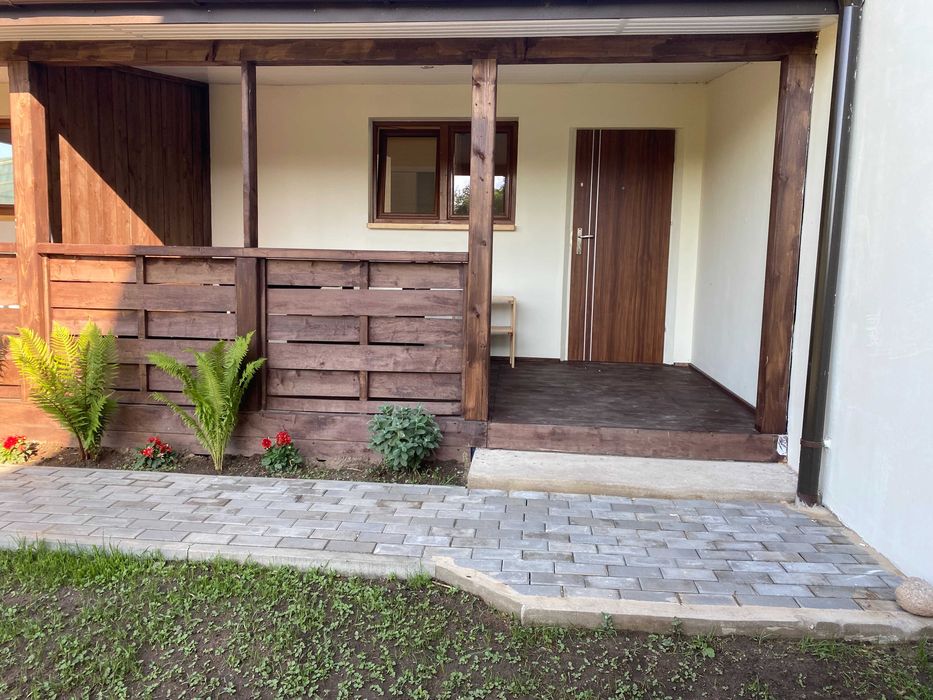 Domek z balią/jacuzzi nad jeziorem na mazurach