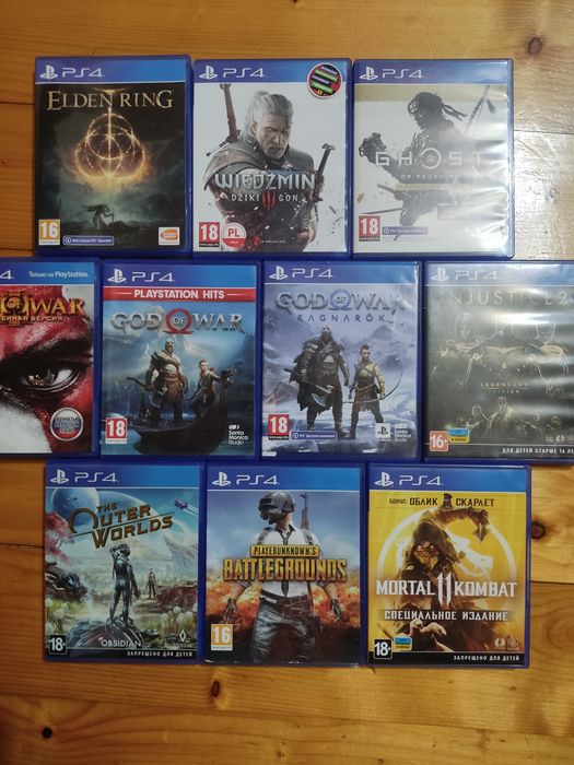 Ігри PS4 PS5 диски