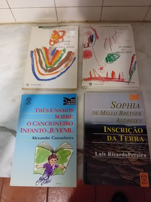 Conjunto de 4 Livros Instituto Piaget