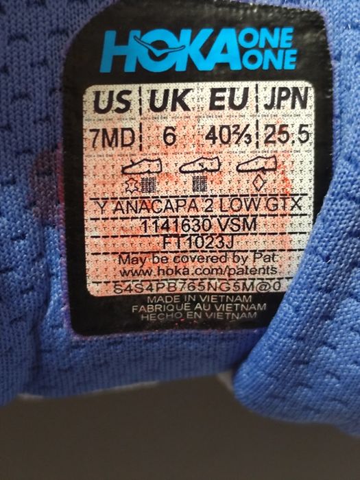 Кросівки Hoka One One Anacapa 2 Low Gtx GORE-TEX (1141630