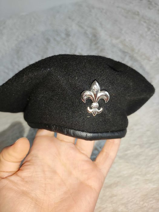Beret harcerski czarny r. 57