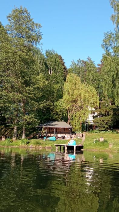 Augustów  Domek letniskowy z własna linią brzegową