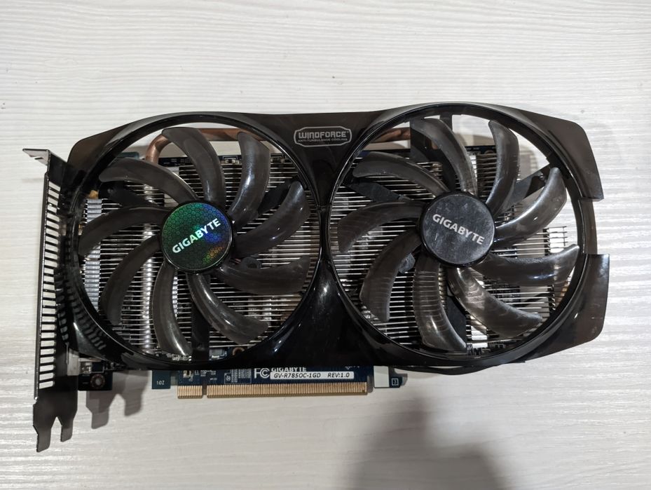 Видеокарта Gigabyte HD7850 1gb аналог GTX660