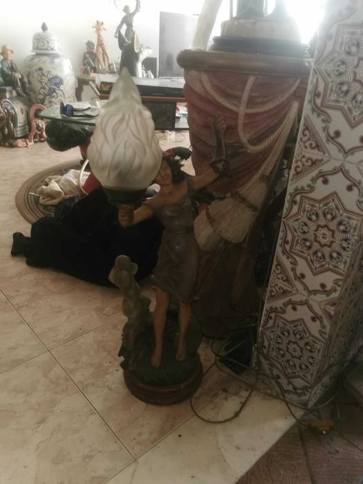 colunas de loiça decorativas